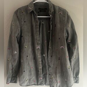 Scotch & soda button up shirt